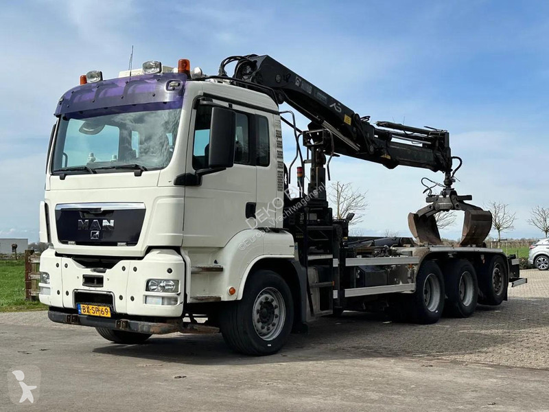 شاحنة MAN 35.400 8X4 !!TRIPLE!! 24tm CRANE/HOOK...