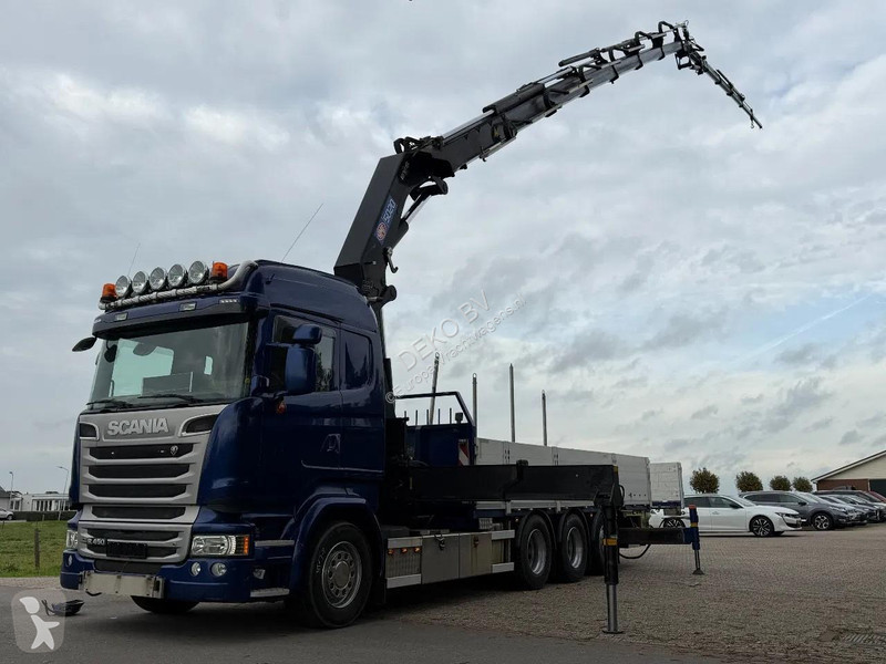 شاحنة Scania R450 8X4 TRIPE !!EURO6!!...