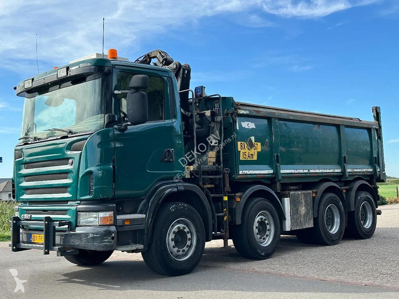 Kamion Scania 360 8x4!!Z-Kraan/KIPPER!!