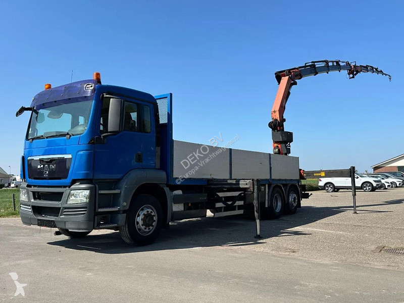 شاحنة MAN TGA 6x4 HYDRODRIVE!!PALFINGER 29tm...