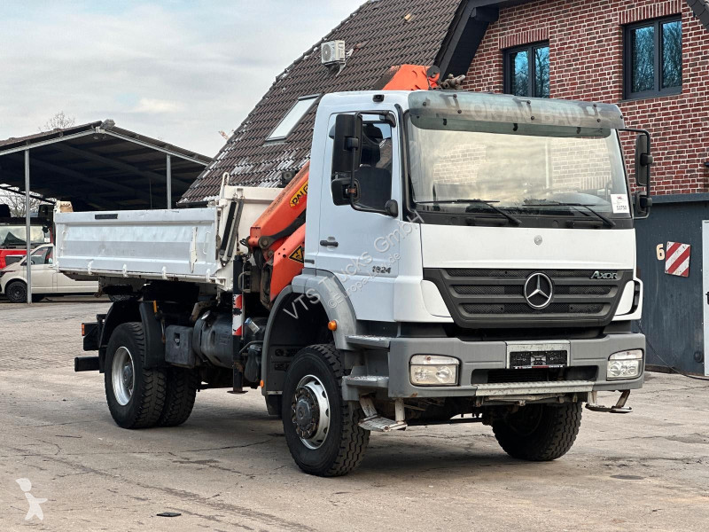 Camion Mercedes 1824 4x4 EU5 DSK, Palfinger...