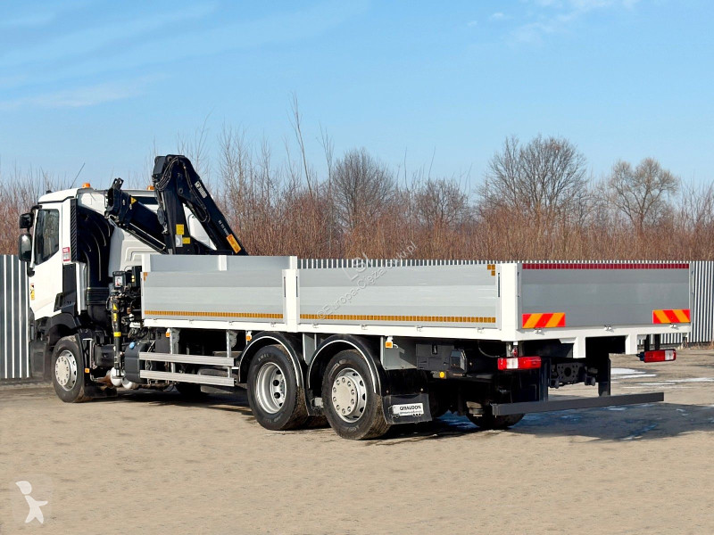 شاحنة Renault T 380 * HIAB 111 B - 2 HIDUO +...