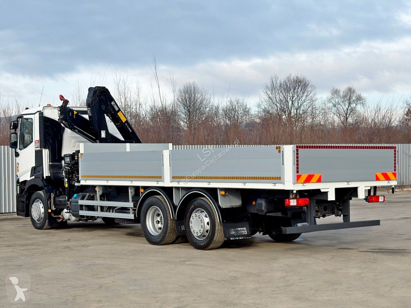 شاحنة Renault T 380 * HIAB 111 B - 2 HIDUO +...