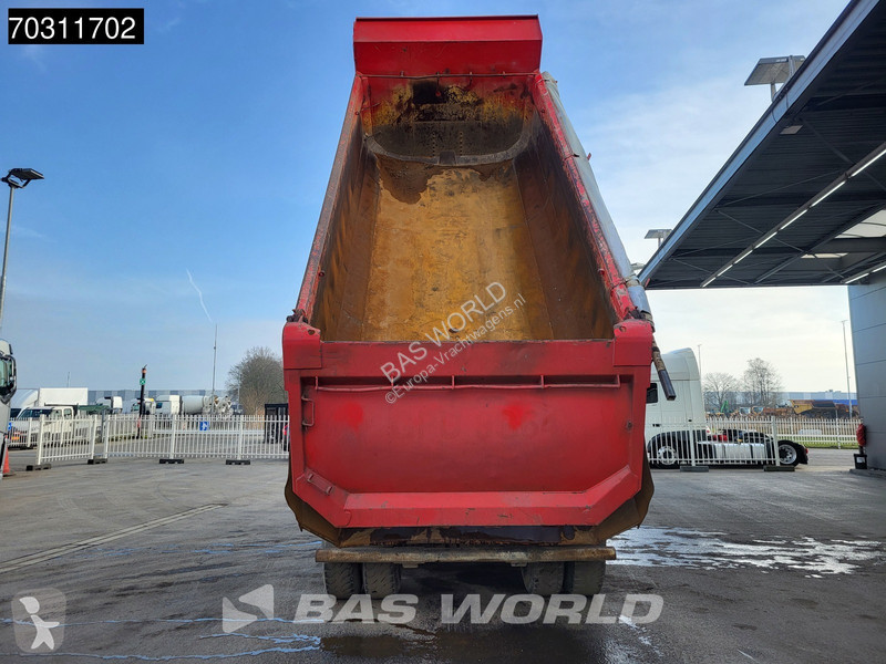شاحنة Scania 420  8X6 8x6 18m3 KH Kipper Steel...
