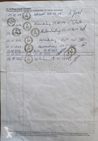 شاحنة Mercedes 2536 ADR Valid &...