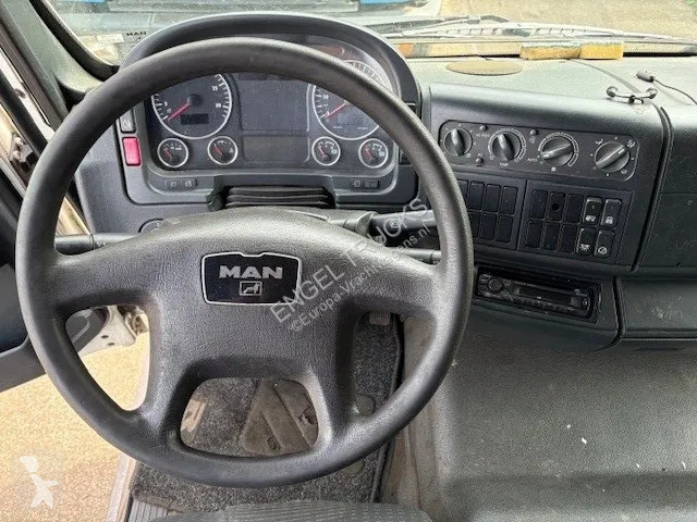 شاحنة MAN 18.250 BL WITH PLYWOOD CLOSED BOX AND...