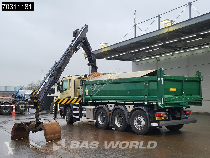 شاحنة Scania P410 P 8X4 N-Truck HMF 1800K3 Kran...