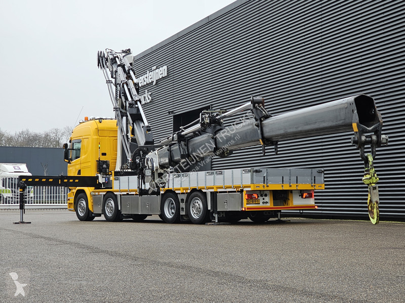 شاحنة Scania R490 8X2/6 / HMF 50TM + JIB / N-TRUCK