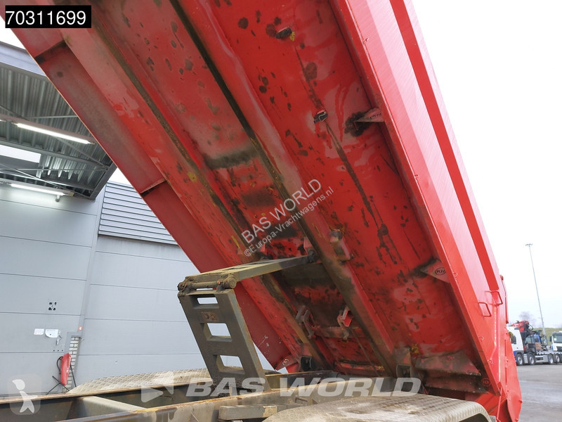 شاحنة Scania 420  8X6 8x6 18m3 KH tipper Steel...