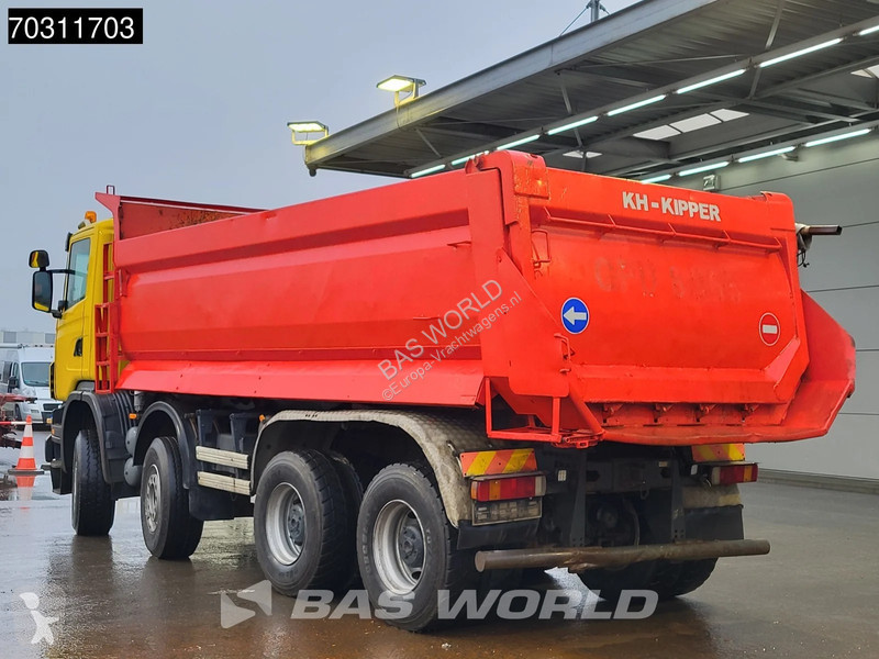 Camion benne Scania G 420 8X6 8x6 18m3 KH Kipper Steel suspension Big ...