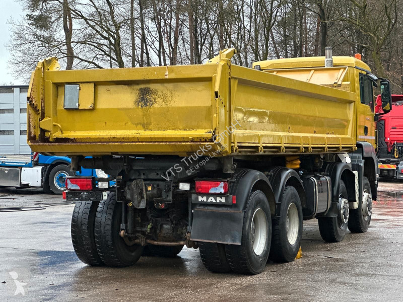 Camion MAN 35.480 8x6BB Meiller Bordmatik...