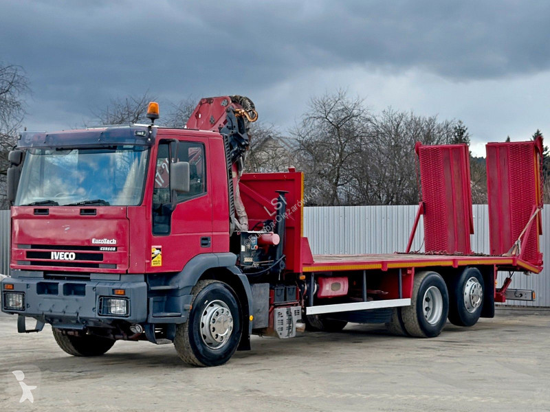 شاحنة Iveco EUROTEC 260E31* Abschleppwagen...