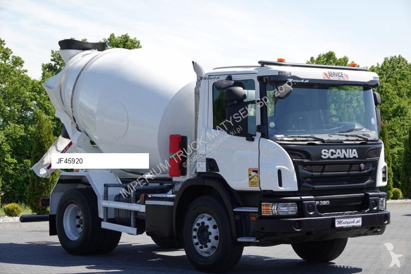 Betonárske zariadenie Scania P 320