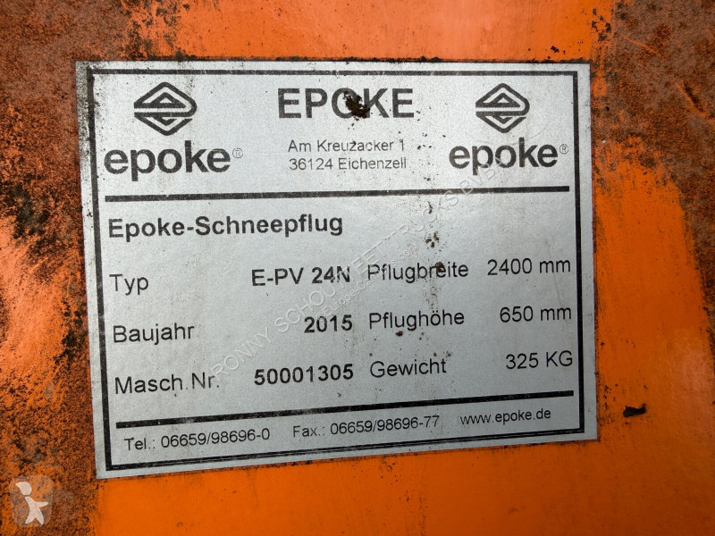 تجهيزات الآليات الثقيلة  E-PV 24N Schneeschild...