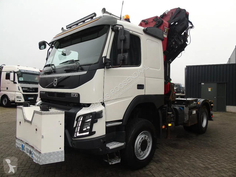 شاحنة Volvo 500 + 4x4 + HMF 4020 5x + JIB 4x 30...