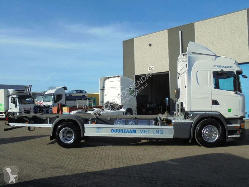 شاحنة Scania G 340 + Euro 6 + NG + Manual+BDF