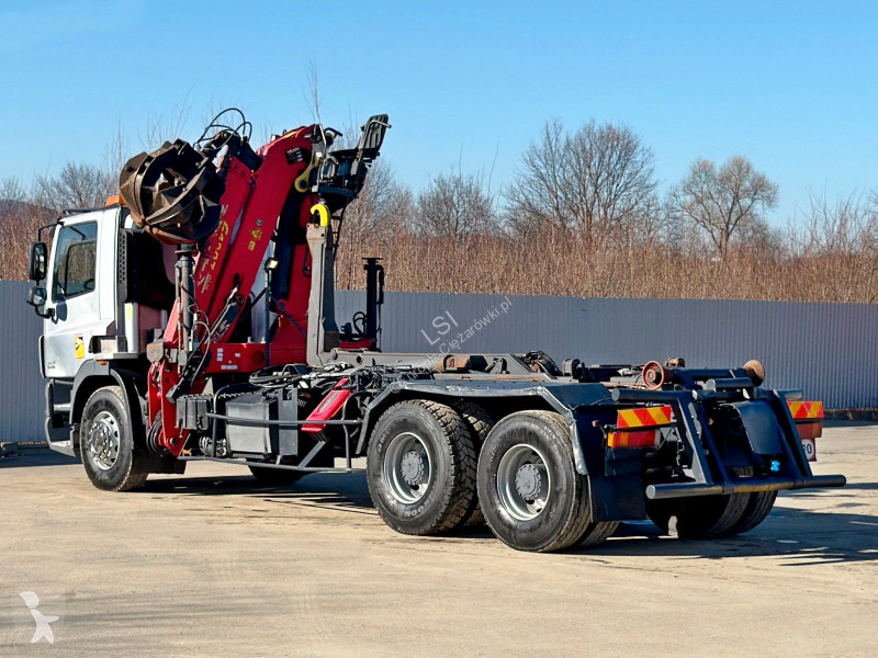 شاحنة DAF 85460 * ABROLLKIPPER + EPSILON E120Z...