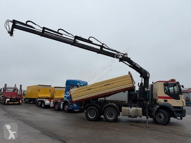 شاحنة Iveco AD380T45 6x4 €5 manuell Intarder HIAB