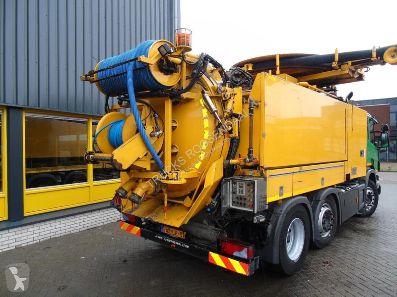 شاحنة Scania 360 360 + COMBI VACUUM WIEDEMANN +...