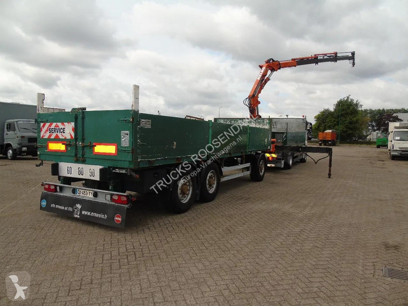 شاحنة MAN 18.440 + ATLAS 165 + EURO 5 + TRAILER...