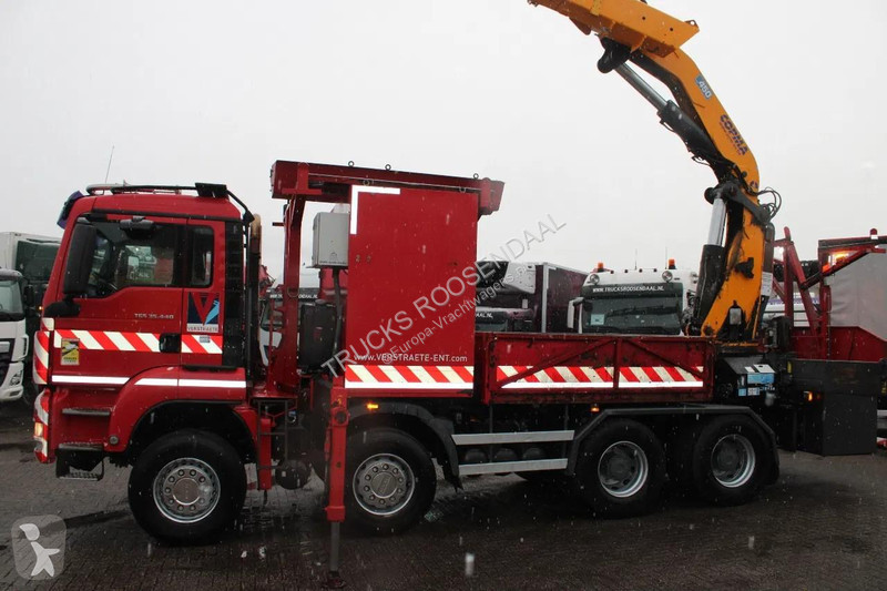 شاحنة MAN 35.440 + COPMA 450 6x + 8X4 + SPRING...