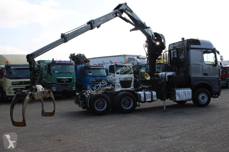 شاحنة Mercedes 2858 6x4 PALFINGER S260Z96...