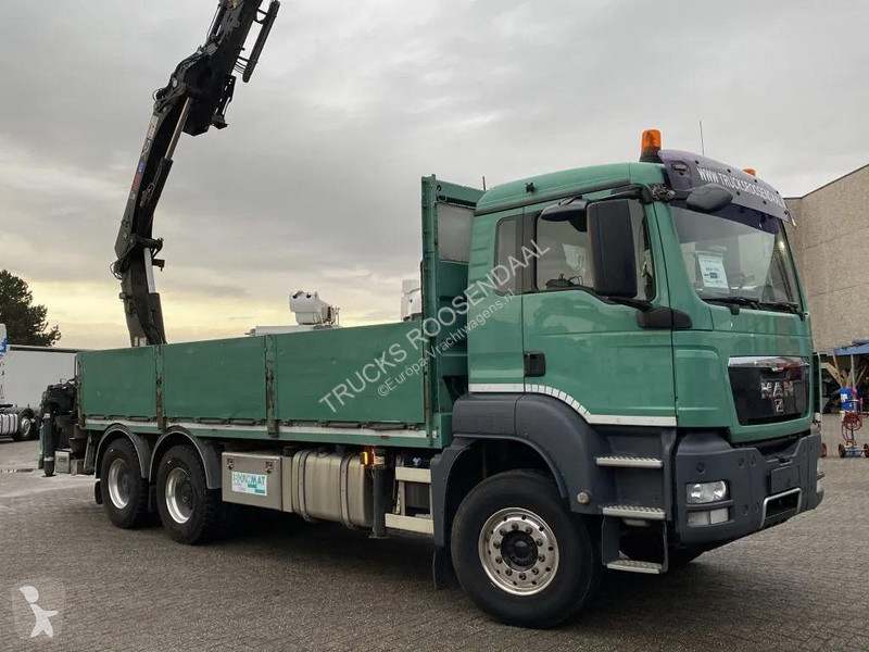 شاحنة MAN TGS Euro 5 + Manual + Hiab 288 E-5...