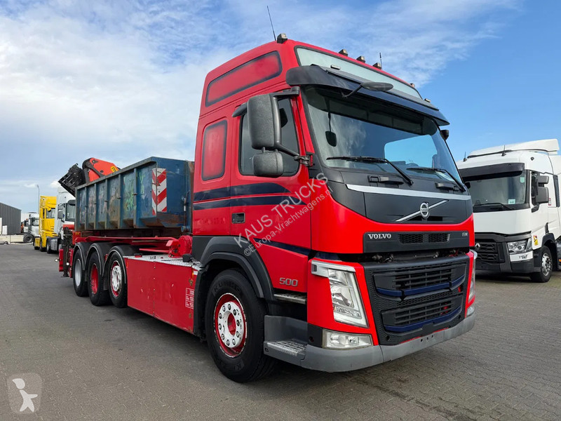 شاحنة Volvo 500 8X2 HMF Containersystem +...