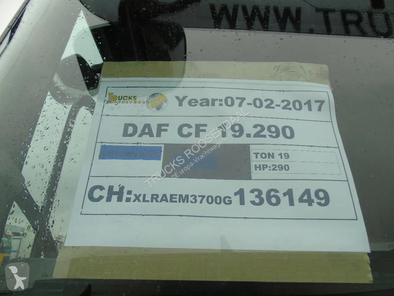 شاحنة DAF 290 + CARRIER + LOADLIFT