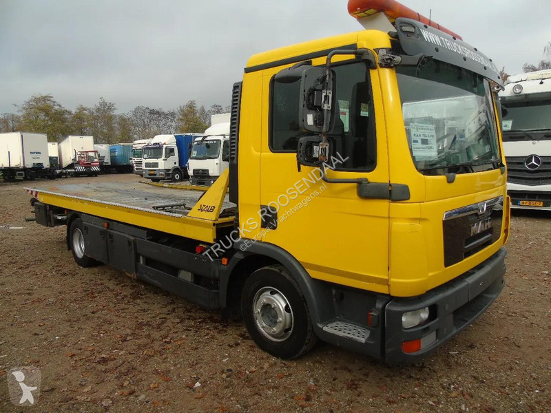 شاحنة MAN 8.180 + winch + MANUAL + EURO 5 +...