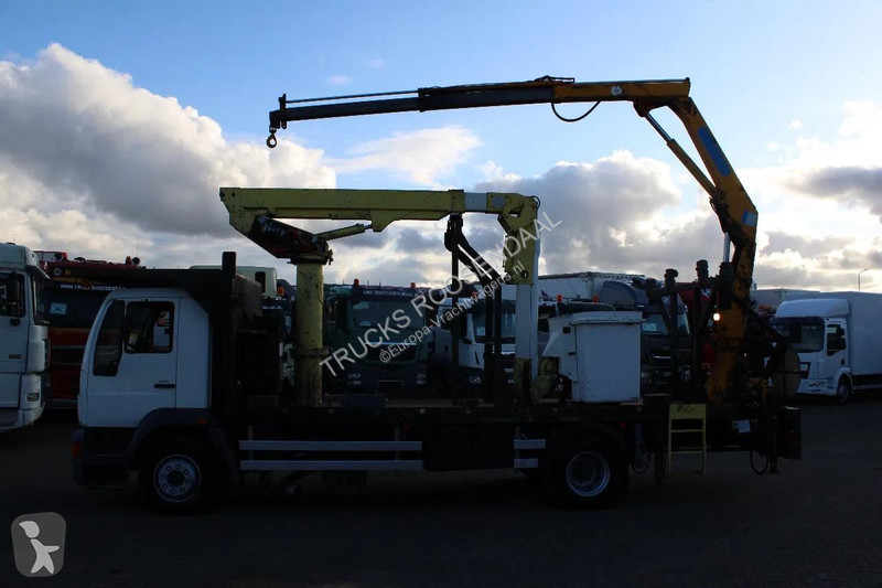 شاحنة MAN + EURO 2 + PTO + CRANE