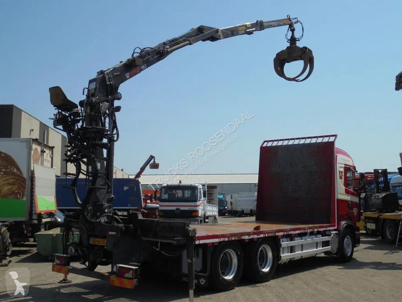 شاحنة Scania R730 V8 + Euro 5 + oglift 115Z + 6X4
