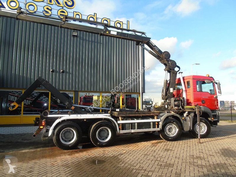 Camión MAN 41.440 8X4 + HIAB 166 E-3 HIPRO +...