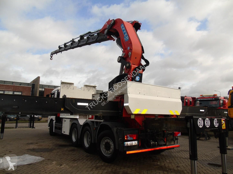 شاحنة MAN 580 + EFFER 1855/6S + 8X4 + EURO 6 +...