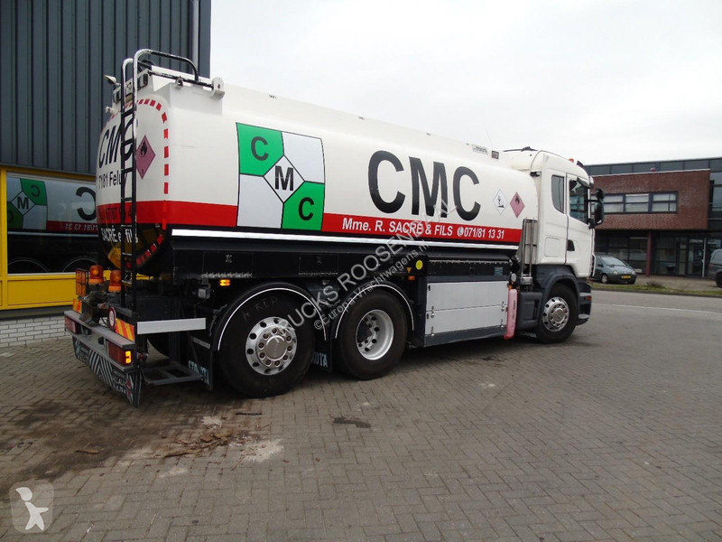 شاحنة Scania + 18.000 + 6X2 + MANUAL