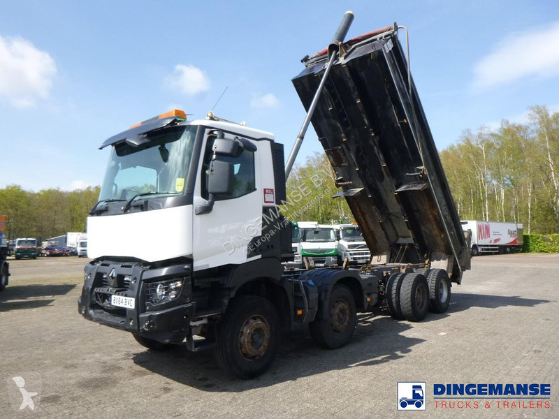شاحنة Renault K 430 8x4 RHD tipper