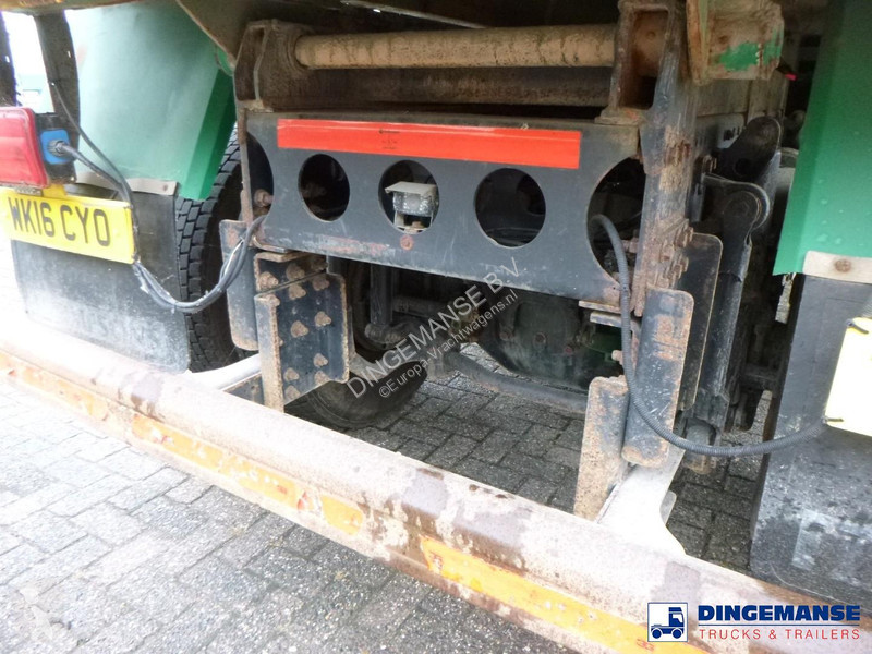 شاحنة MAN 35.400 8X4 RHD tipper + Palfinger...