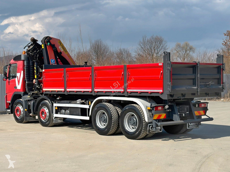شاحنة Volvo 420 Kipper 6,40m *PK 33002/FUNK *8x4