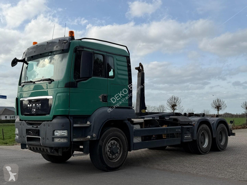 شاحنة MAN 28.480 6x6 HOOK/Container System!!