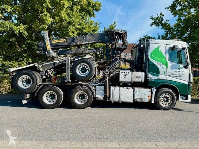 شاحنة Volvo 540 Holz Kran Palfinger...