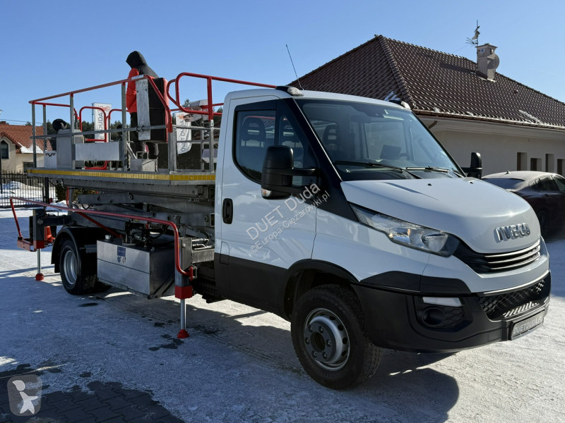 شاحنة Iveco Zwyżka Podnośnik Nożycowy Franke...