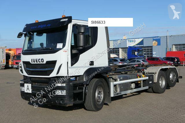 شاحنة Iveco 460 X-WAY 6x2, Hiab XR21S59, Lenk-Lift