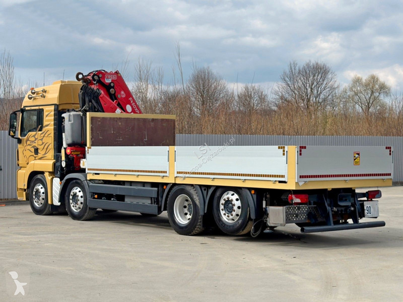 شاحنة MAN 35.480* FASSI F450 BXP.26 + FUNK*...