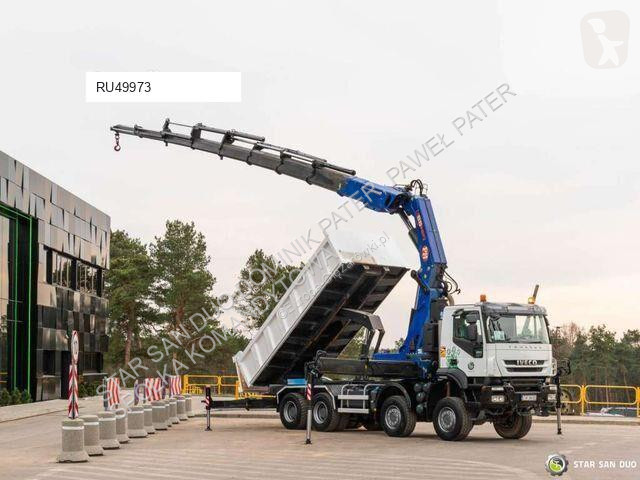 Kamión Iveco TRAKKER 450 8x8 PM 85SP Crane...