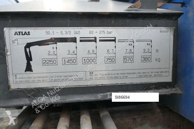 شاحنة Mercedes 815 4x2, Atlas 50.1, AHk,...