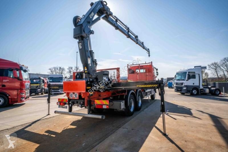 شاحنة Renault  K380 DXI -6x4+HIAB 21 T/m+4 EXT