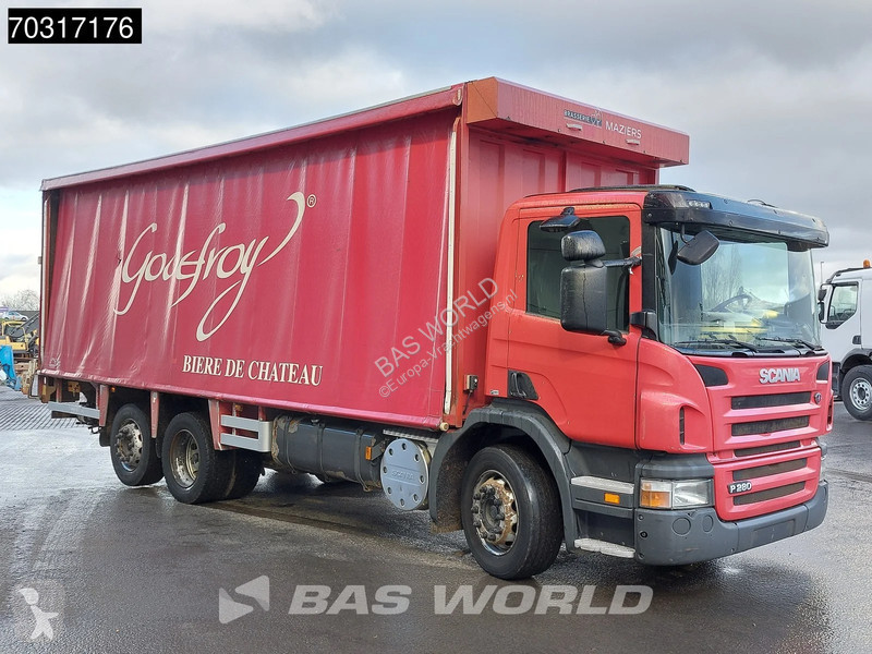 شاحنة Scania P280 6X2 2500kg adebordwand...