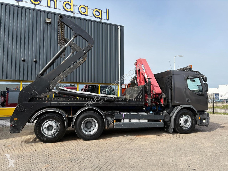 شاحنة Volvo FE 330 + HMF 1680 + 6X2 + CONTAINER...