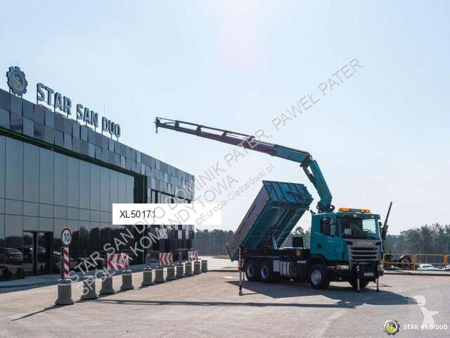 شاحنة Scania G480 6x4 PALFINGER PK 34002 SH...