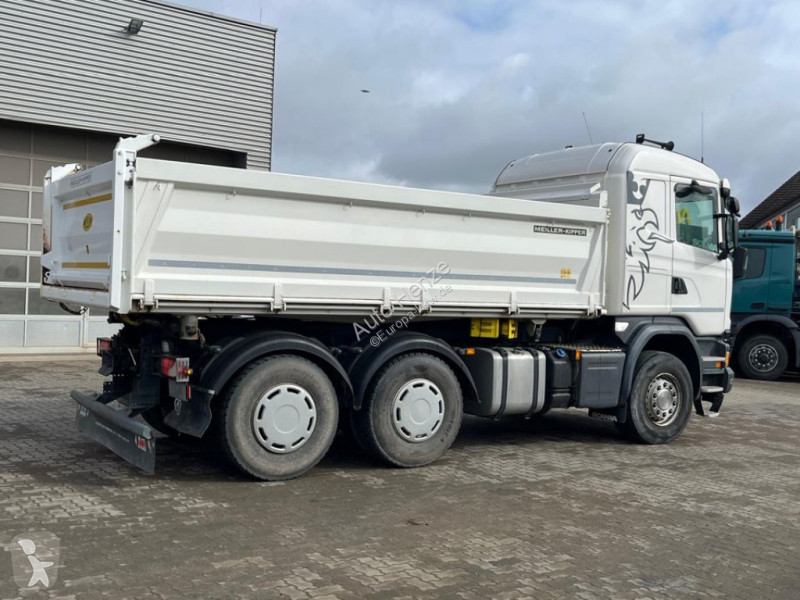 شاحنة Scania G 410 6x4 3-Achs Kipper Meiller...